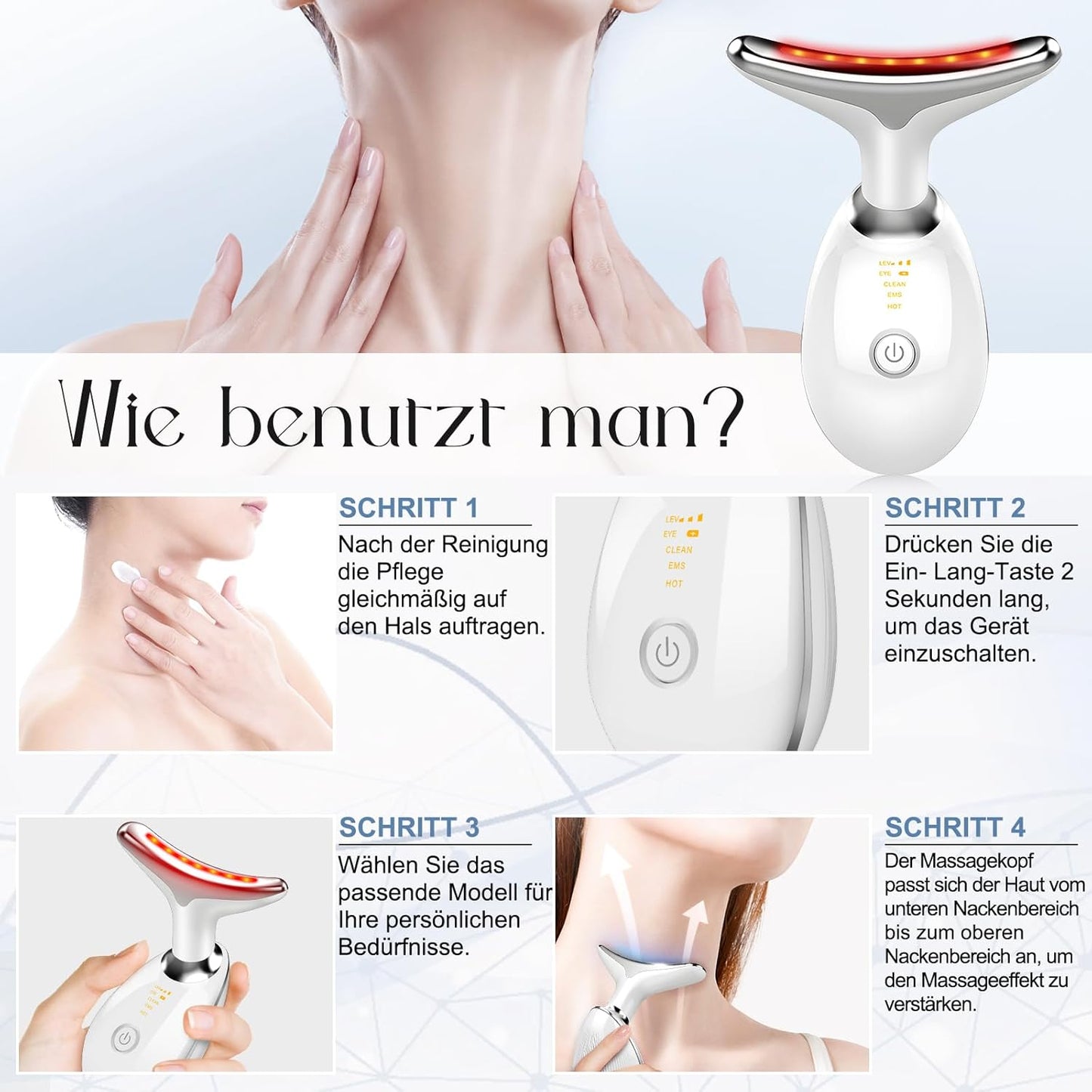 Hals- & Gesichtsmassagegerät